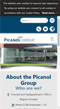 Mobile Screenshot of picanolgroup.com